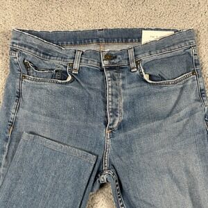 Rag & Bone Standard Issue Fit 2 Slim Leg Jeans Mens 34x29 Blue Denim